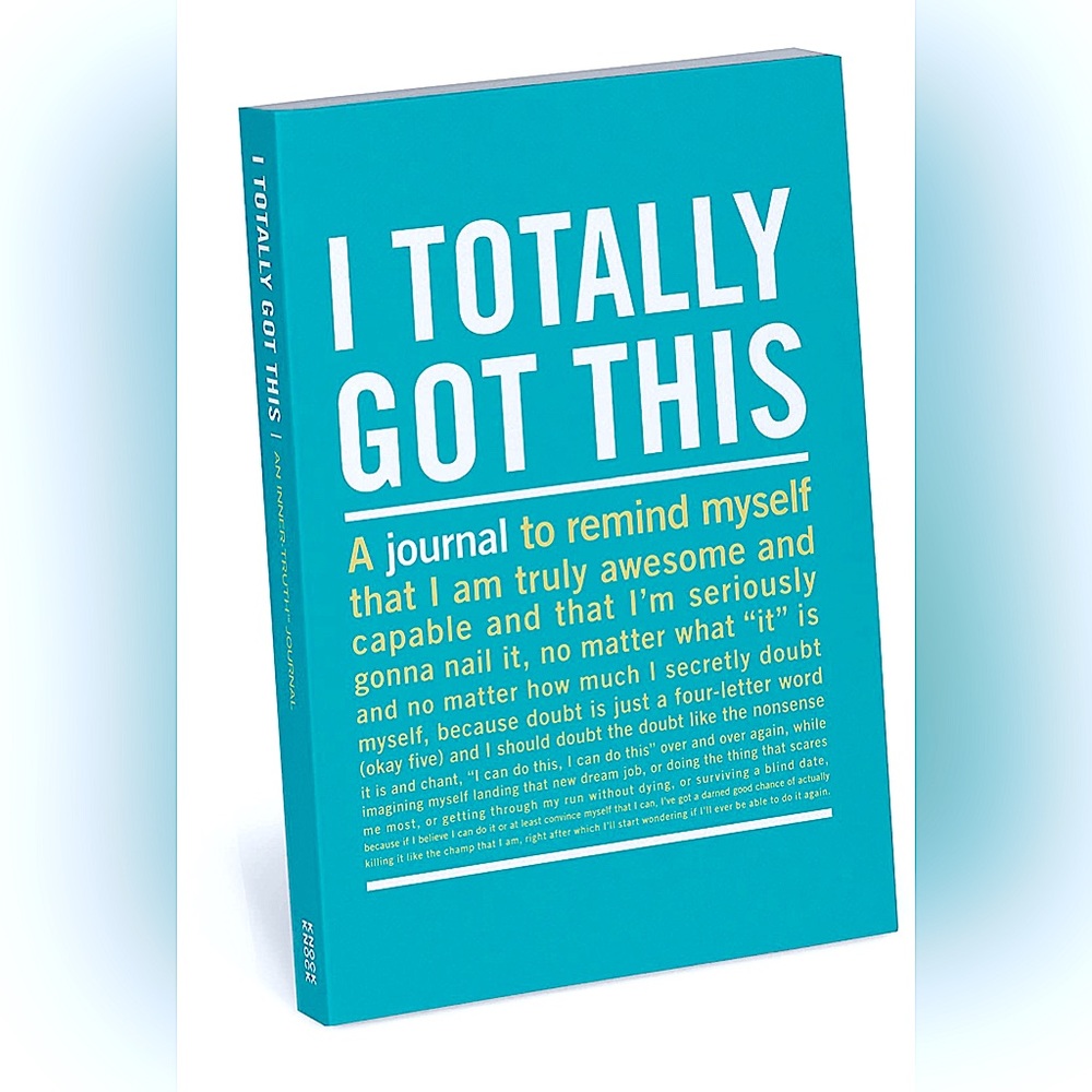 “I Totally Got This” Mini Inner-Truth Journal 🌻 By The Knock Knock Store.